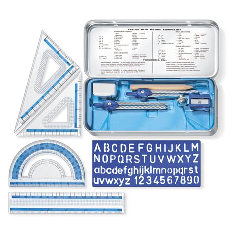 steel geometry box|Staedtler Geometry Set 557 .